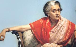 Indira Gandhi életrajza, India 