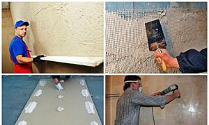 Osnovni načini izravnave sten Da bi se izognili izravnavi sten