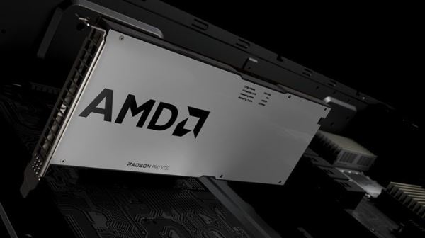 AMD представила однослотовую видеокарту Radeon PRO V710 с пассивным охлаждением и 28 Гбайт памяти